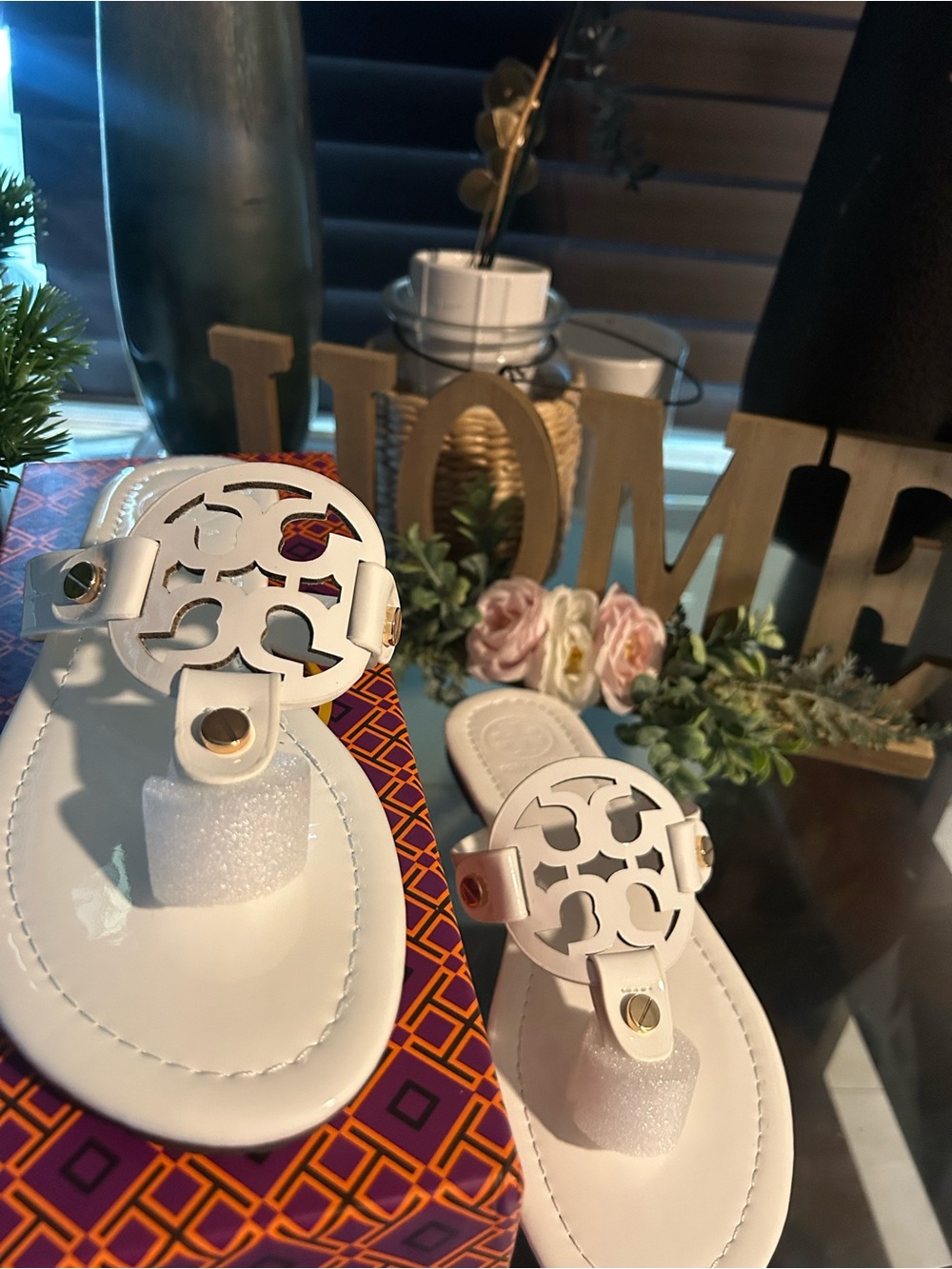 Tory Burch White Women's Sandals